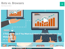 Tablet Screenshot of botsvsbrowsers.com